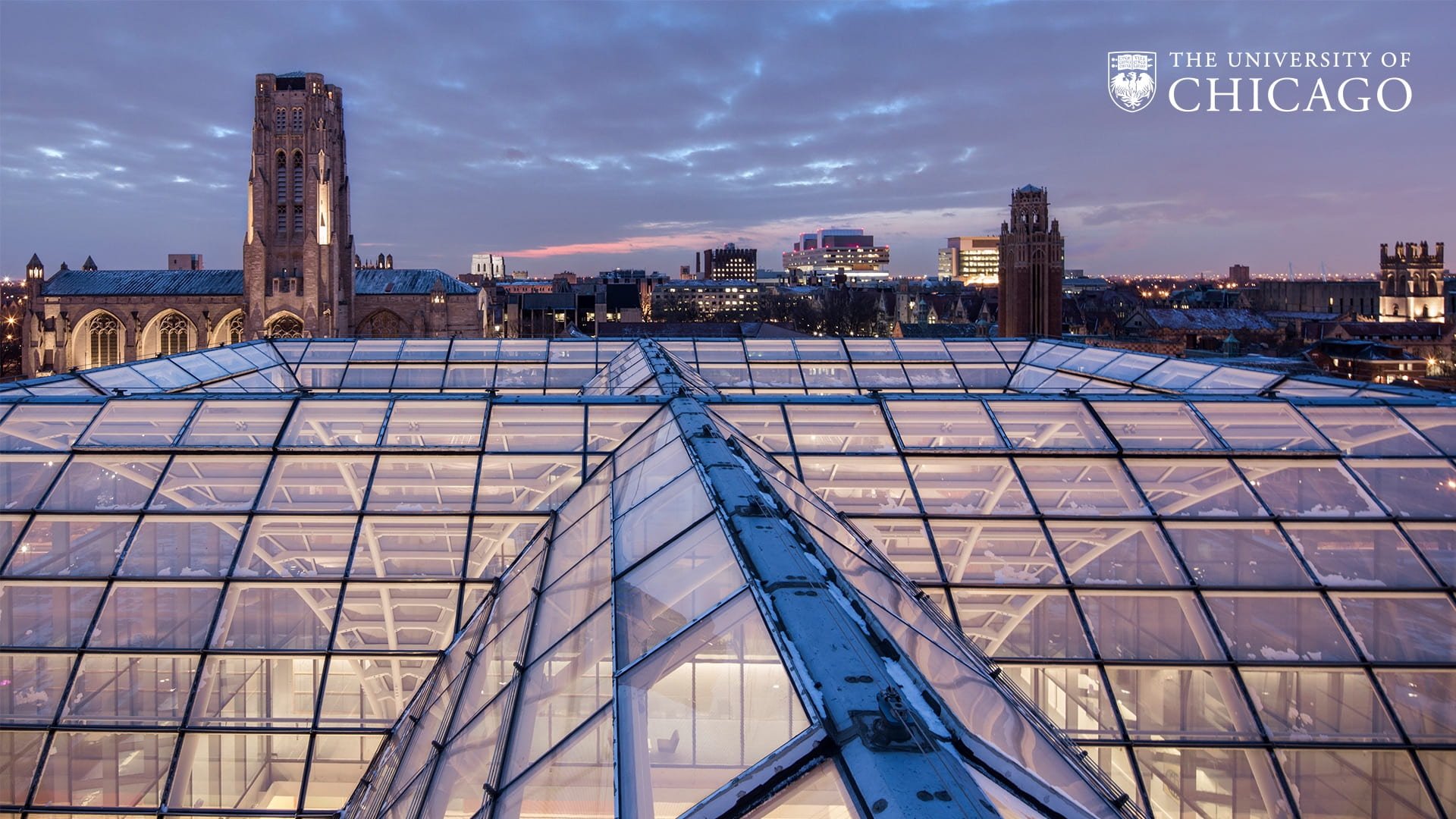 UChicago Campus at Night